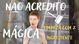 limpeza pesada com 2 ingredientes| limpa piso| dona de casa | limpa piso antiderrapante | #limpeza