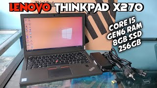 Review Lenovo Thinkpad X270 core i3 & core i5 (GRADE A) | MARKETLAPTOP