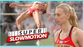 [Super SlowMotion] Women Jump Events - European Championship Helsinki - part 8