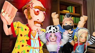 ПОБЕГ ОТ СУМАСШЕДШЕГО БАТИ! Roblox ESCAPE EVIL STEPDAD!