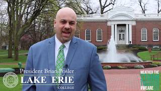 End of Semester Message from President Posler #weatherthestorm