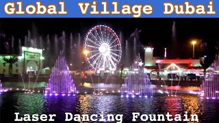 Global Village Dubai dancing fountain