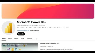 Menú Ayuda en Power BI