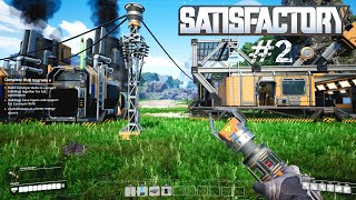 Satisfactory - Full Gameplay Part 2 (No Commentary) 4K Ultrawide