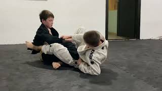 bjj kids fighting | orange belt | Tselovalnik Maksim vs Shadrin Marat