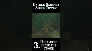 Unlock Sahasra Slope Skyview Tower | Zelda Tears Of The Kingdom