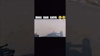 R15v4 Wheelie Gone Wrong 😂 | Bhai Dar Gaya 😂 #viral #trending #r15v4 #wheelie #bike #subscribe