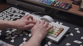 Geistmaschine Geist GE with lubed Kailh Creams Typing Sounds