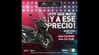 ¿Una moto elegante y cómoda? ZONTES 310M