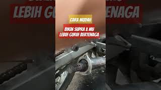 cara mudah menjaga stamina supra x 125