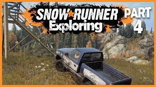 SnowRunner Gameplay Walkthrough - Part 4 - Exploring MICHIGAN