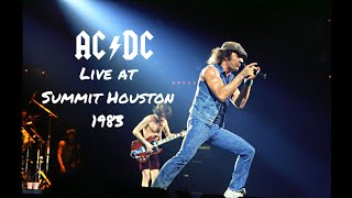 AC/DC - Live at Houston Summit, October 1983 (Remastered)