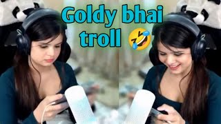 Krutika in 10k like stream Gift by  ??..|| Goldy bhai troll 🤣🤣 || #krutikaplays #bgmi #soul