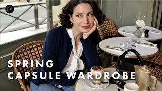 Your Guide to a Chic Spring Capsule Wardrobe