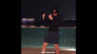 jungkook doing the dreamers choreo in his swimsuit and goggles 🥽 😭😭 #bts #jungkook #dreamers