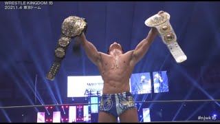 NJPW WRESTLEKINGDOM 15 NIGHT 1 REVIEW: KOTA IBUSHI WINS IWGP HEAVYWEIGHT AND INTERCONTINENTAL TITLES