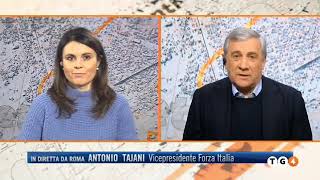 Antonio Tajani | Intervista al Tg 4  - 14 febbraio 2021