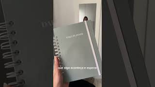 Seu mais novo Daily Planner Minimalista para desenvolver hábitos e materializar sonhos.