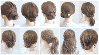 初心者さんにもおすすめ！簡単ヘアアレンジまとめ/ 10 Easy Hairstyles