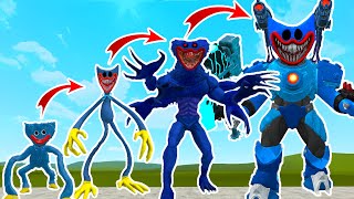 EVOLUTION OF HUGGY WUGGY | NEW MECHA TITAN HUGGY WUGGY POPPY PLAYTIME CHAPTER 3 In Garry's Mod!