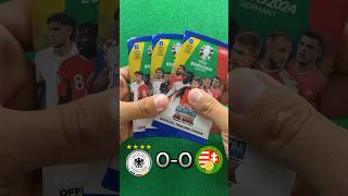 Alemania vs Hungría predicción con cromos #cromos #euro2024 #eurocopa #topps #futbol #shorts