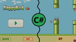 FLAPPY BIRD GAME C# WINFORM + SOURCE CODE