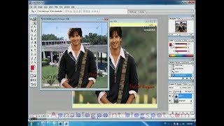 change background on image by adobe photoshop  CS3