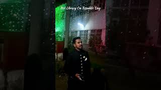 Maulana Azad Library On Republic Day ||  Aligarh Muslim University Campus || #shortvideo #university