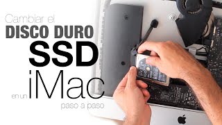 Cambiar el disco duro de iMac por un SSD