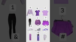 Pick your outfit!! (purple edition) #trend #purple #preppyyyy