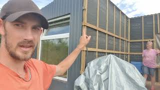 WHAT IS THE BIG NEWS? Building a tiny home from Scratch.