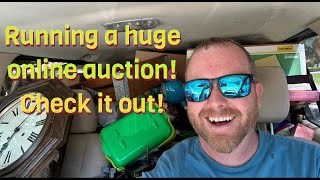 I am running my biggest local online auction yet! Check it out! PART 1 of 2