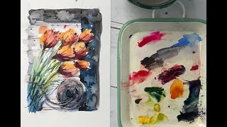 Love To Learn Watercolours ...Try This!