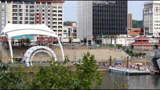 World War II landing ship docks at Charleston, WV [HD]