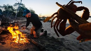 PIECZEMY OGROMNE KRABY NA OGNISKU (AUSTRALIA)