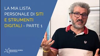 La mia personale lista di SITI UTILI (E GRATIS) per chi lavora nel DIGITAL MARKETING - PARTE 1