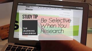 Be Selective When You Research | English Study Tip