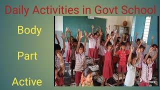 Body parts activity in Govt School || #smartlearning