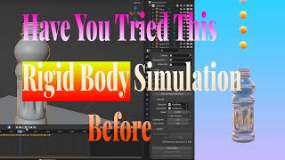 Blender Rigid Body Simulation: Watch Marbles Gracefully Fill a Bottle