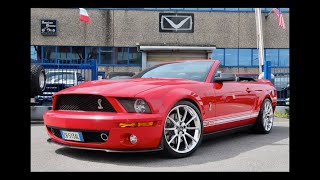 M.Y. 2008 Shelby GT500 Convertible: un'auto vera che non morirà mai!