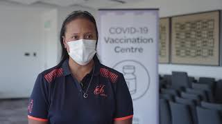 Aotearoa New Zealand's first recipient of a COVID-19 vaccine