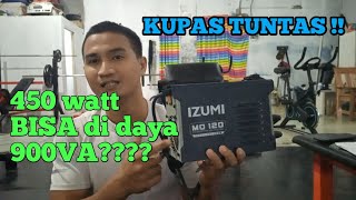 Listrik rumah yang Cocok untuk mesin las IZUMI 450 watt