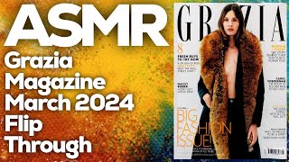 ASMR Grazia magazine flip through, StevenAntonyASMR