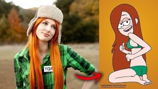 ÇİZGİ FİLM KARAKTERLERİNİN GERÇEK HALLERİ #2 (Real cartoon characters #2)