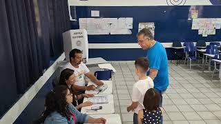 Candidato Eduardo Campos falando ao nosso site