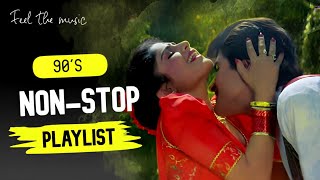 90s Non-Stop JukeBox | 90s Superhit Bollywood Songs | Evergreen Romantic Songs | 90s Video Jukebox