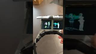 Display test for a new prototype augmented reality headset