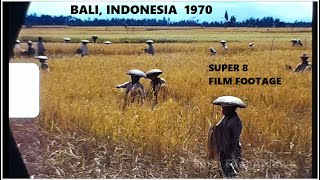 Bali, Indonesia 1970 - super 8 film footage