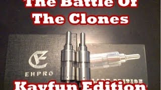 Kayfun Lite Clone EHPRO vs TOBECO (The Battle Of The Clones)