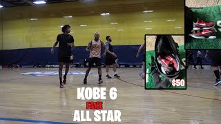 Playing Basketball In Replica Kobe 6 All Star's (Performance Review)